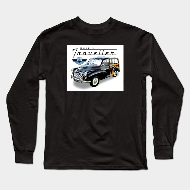 Morris Traveller Long Sleeve T-Shirt by Midcenturydave